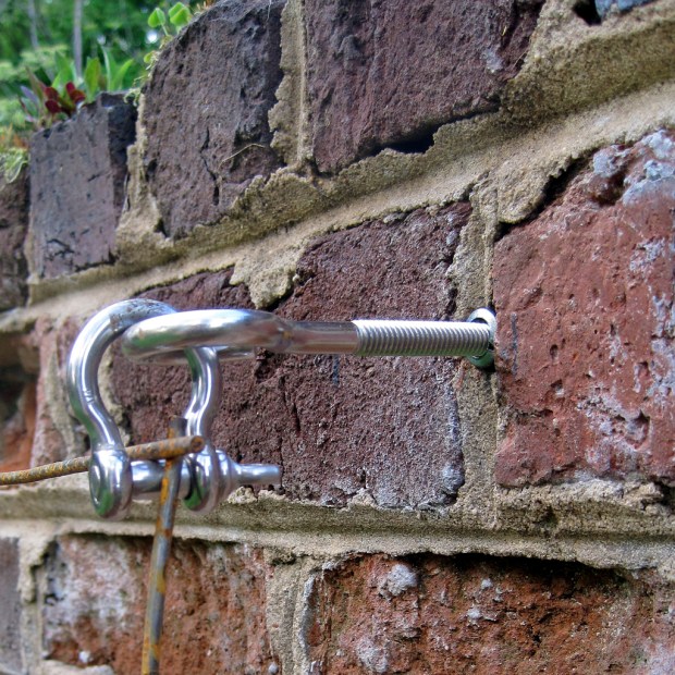 eye bolt and shackle