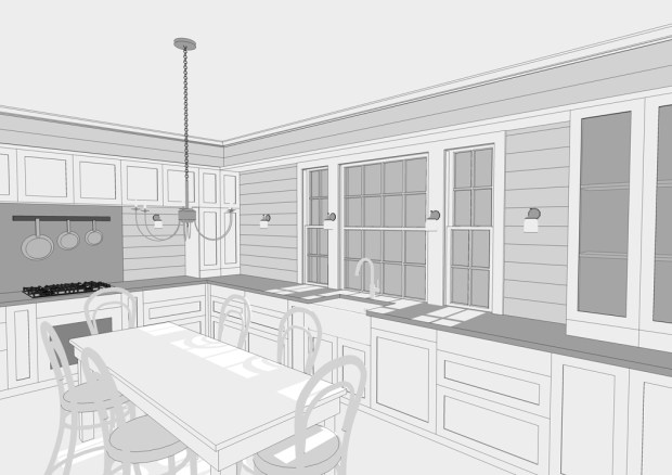 kitchen 3d model