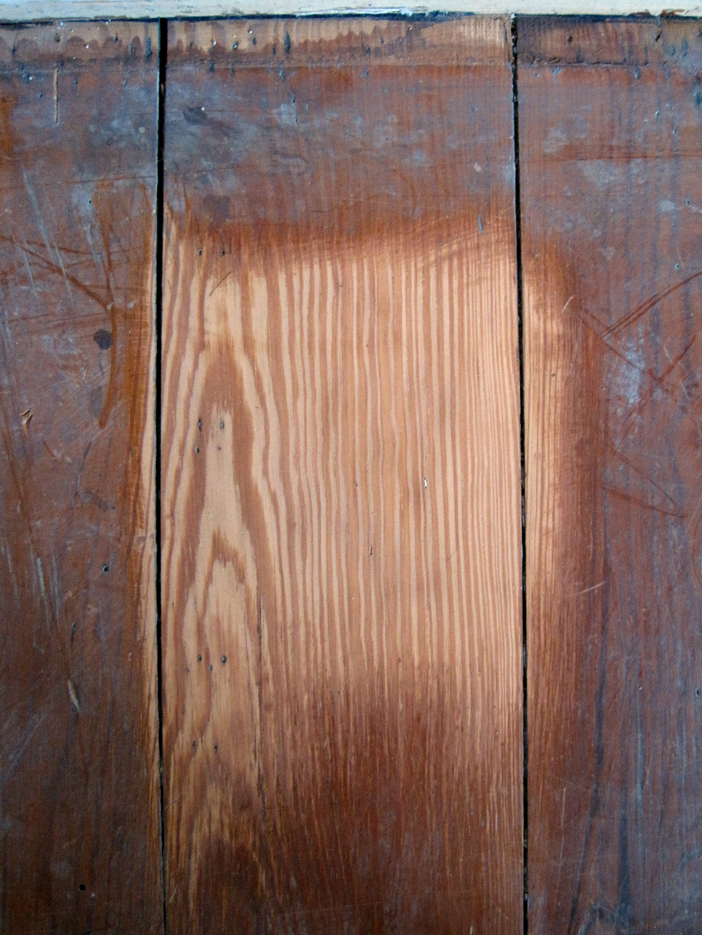 sanded heart pine