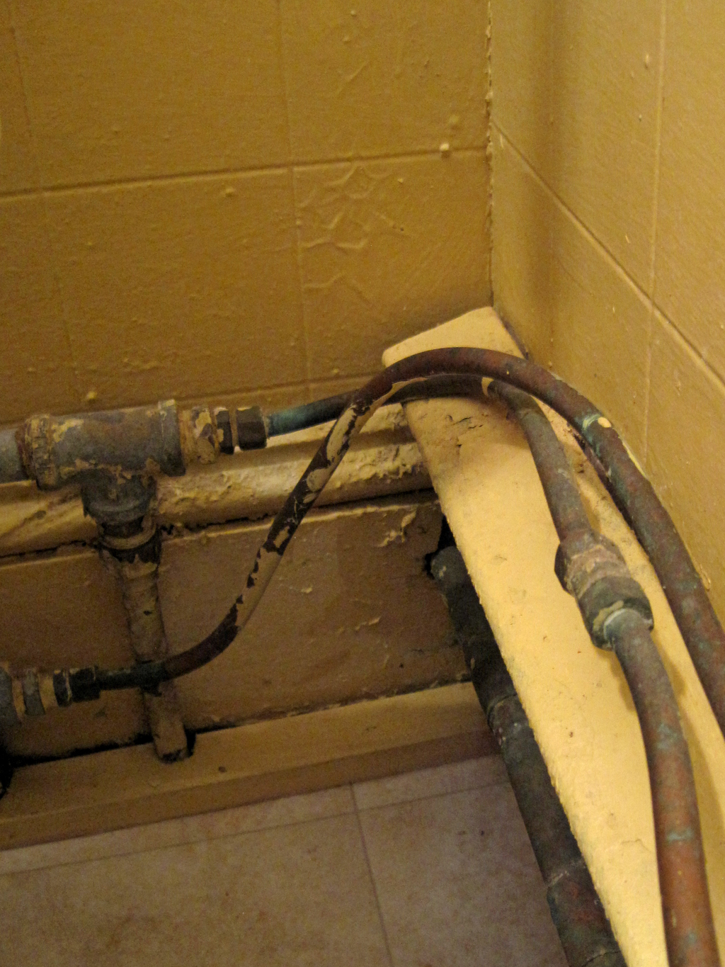 busted plumbing