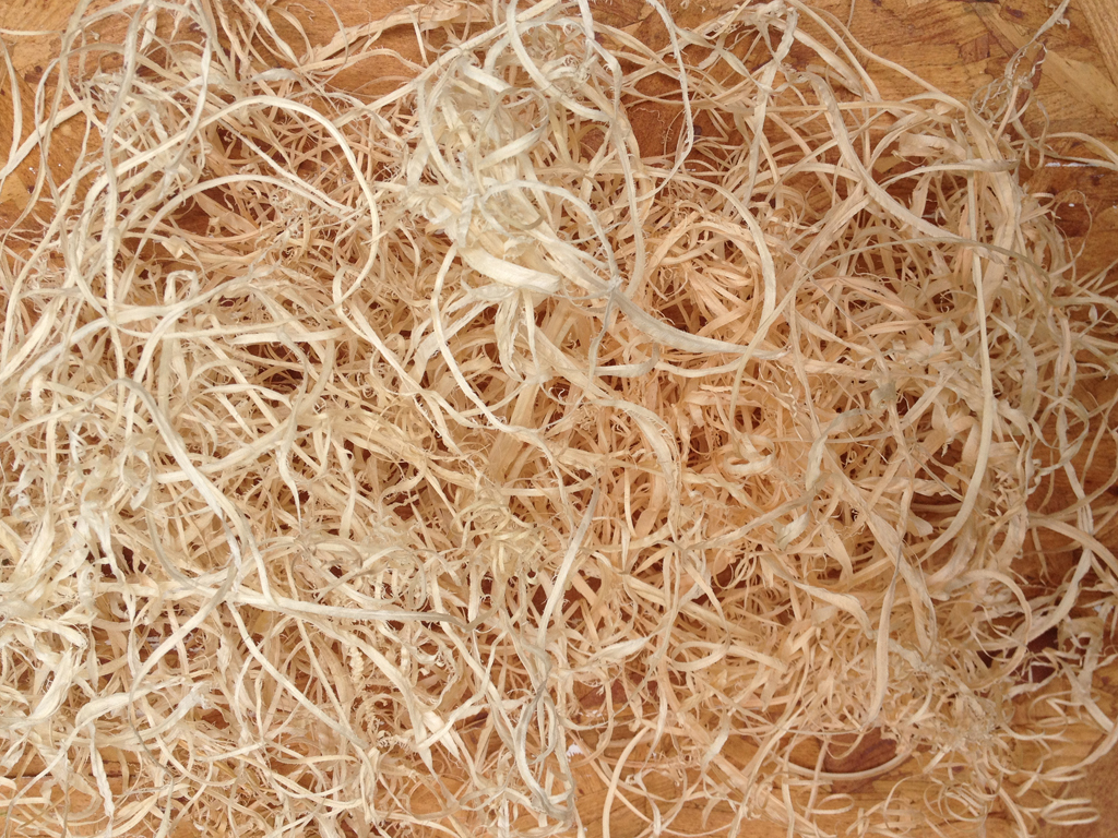 beading plane shavings