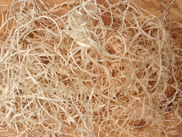 beading plane shavings